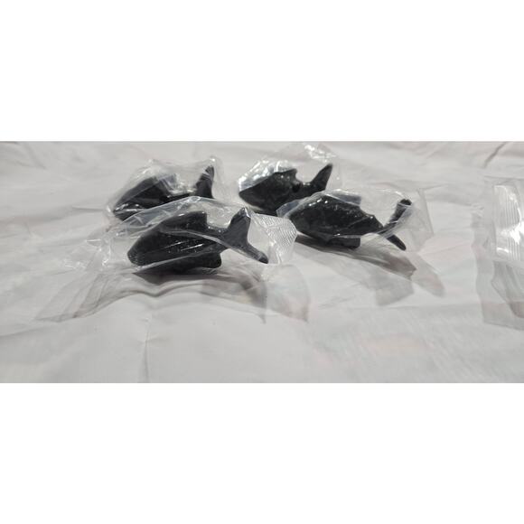 Curqia Ceramic Drawer Pulls Heavy Duty Drawer Pulls Black Fish Cabinet Knobs - Picture 3 of 5